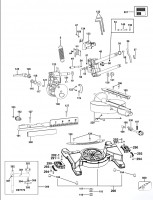 Dewalt DWS777-LX 216mm Mitre Saw Spare Parts Type 2